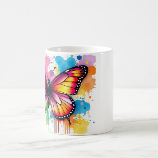 Farbschmetterling Kaffeetasse (Mittel)