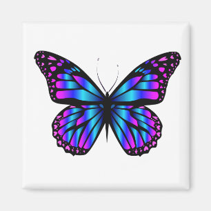 Farbschmetterling Magnet