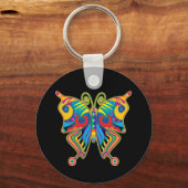 Farbschmetterling Schlüsselanhänger (Vorderseite)