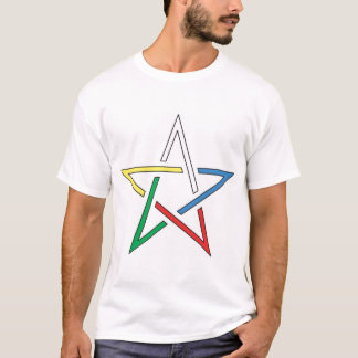 FarbschnittPentagram T-Shirt