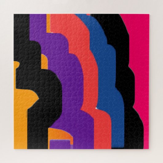 Farbschritte Puzzle (Horizontal)