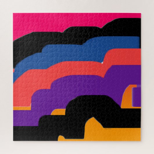 Farbschritte Puzzle (Vertikal)