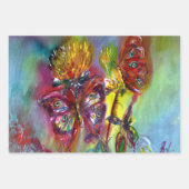 FARBSCHUHE, FRÜHSTÜCKE, BLUMEN, BLUMENFLÜSSE, WIRB GESCHENKPAPIER SET (Vorderseite)