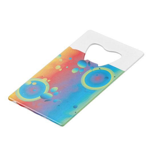 FARBSCHÜLER GELDBEUTEL FLASCHENÖFFNER (Rückseite Schrägansicht)