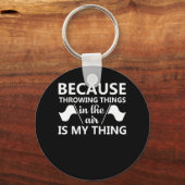 Farbschutz, der die Luft wegwirft Schlüsselanhänger (Vorderseite)