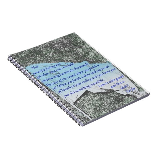 Farbschutz-Flaggen-Inspirations-Notizbuch Notizblock (Rechte Seite)