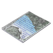 Farbschutz-Flaggen-Inspirations-Notizbuch Notizblock (Linke Seite)