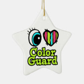 Farbschutz für das Augenherz I Liebe Keramikornament (Rechts)