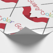 Farbschutz Geschenkpapier (Ecke)