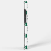 Farbschutz Grün und Weiß Samsung Galaxy Hülle (Rechte Seite)