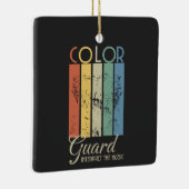 Farbschutz "Interpretieren der Musik" Keramikornament (Rechts)