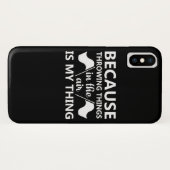 Farbschutz-ist- werfende Sache-Luft Sache Case-Mate iPhone Hülle (Rückseite (Horizontal))