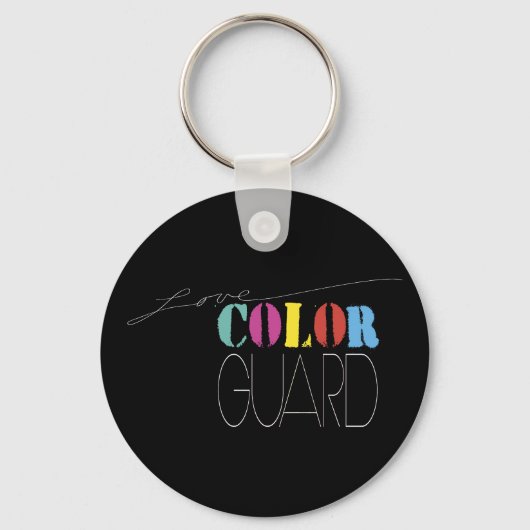 Farbschutz "Liebe Color Guard" Schlüsselanhänger (Vorderseite)