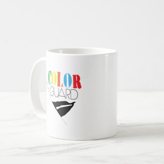 Farbschutz-Liebe Kaffeetasse (Vorderseite Links)