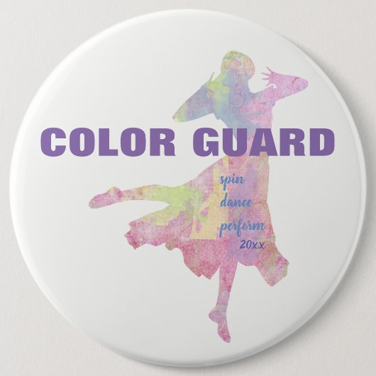Farbschutz mit Spin Dance | Button (Vorderseite)