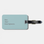 Farbschutz mit Spin Dance | Gepäckmarke Gepäckanhänger (Rückseite horizontal)