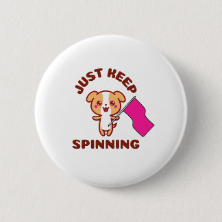 Farbschutz - Nur Behalten Spinning Button