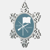 Farbschutz-Verzierung Schneeflocken Zinn-Ornament (Rechts)