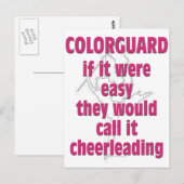 Farbschutz: Wenn es einfach wäre ... Postkarte (Vorne/Hinten)