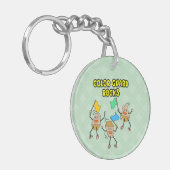 Farbschutzgesteine Schlüsselanhänger (Vorderseite links)