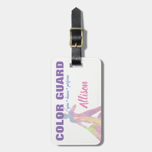 Farbschutztanz des Spiegels führt das Flag aus | G Gepäckanhänger (Vorderseite vertikal)