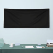 Farbschwarz Banner (Messe)