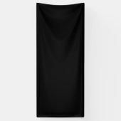Farbschwarz Banner (Vertikal)