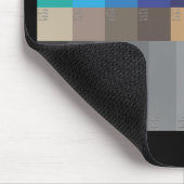 FARBSCHWEIZ UND GrauGRÖSSEN Mousepad (Ecke)