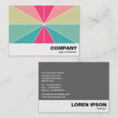 Farbsegmente 01 visitenkarte (Vorne/Hinten)