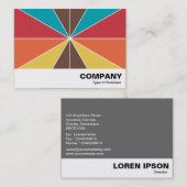 Farbsegmente 05 visitenkarte (Vorne/Hinten)