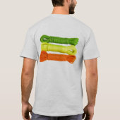 Farbseile T-Shirt (Rückseite)