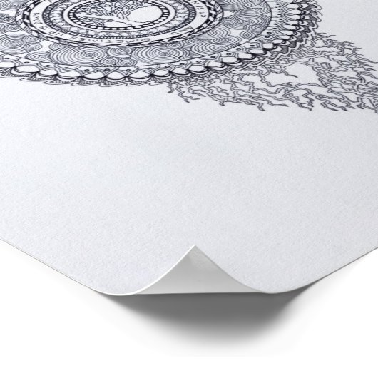 Farbseite der Blogge Poster (Ecke)