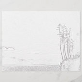 Farbseite - Jahrhunderte Pflanze über den Ozean (Vorderseite)