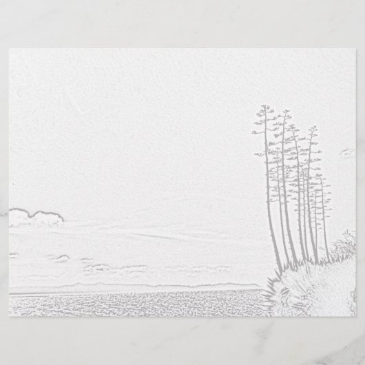 Farbseite - Jahrhunderte Pflanze über den Ozean (Vorderseite)