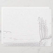 Farbseite - Jahrhunderte Pflanze über den Ozean (Vorne/Hinten)