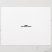 Farbseite - Katze mit Spools aus Garn (Rückseite)