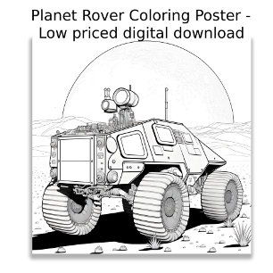 Farbseite - Planetenwechsel, Farbe für sich Poster