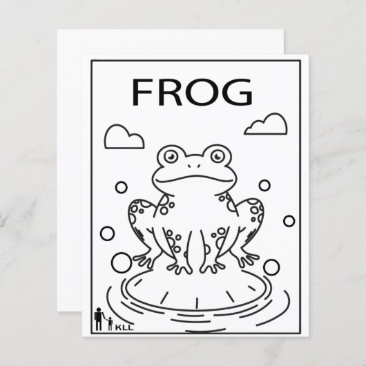 FARBSEITEN FÜR KINDER (Vorne/Hinten)