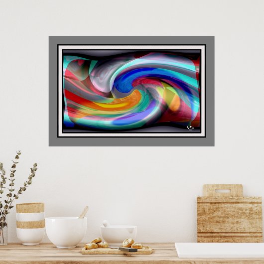 FARBSEL #05A/511 POSTER (Küche)