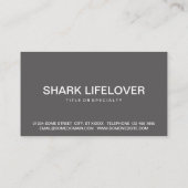 FarbShark Swirl Visitenkarte (Rückseite)