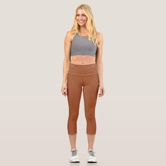 Farbsiena Capri Leggings (Vorderseite)