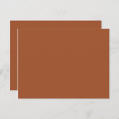 Farbsiena Postkarte (Vorne/Hinten)