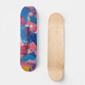 Farbskateboard Skateboard (Vorderseite)