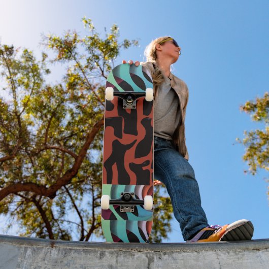 Farbskateboard Skateboard (Außenbereich 1)