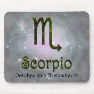 Farbskorpium Zodiac Astrologisches Zeichen Mousepad