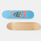 Farbskull Skateboard (Horizontal)