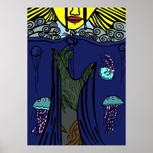 Farbsortierung Poster (Vorne)