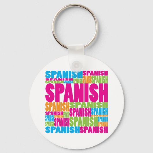 Farbspanisch Schlüsselanhänger (Vorderseite)