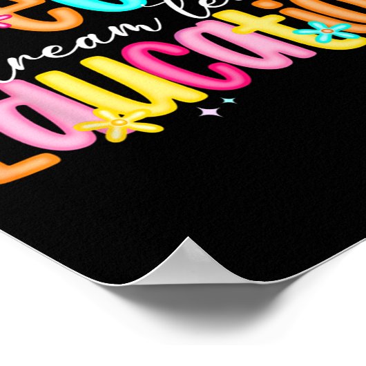 FarbSpecial Bildung Squad Groovy Dream Team Sp Poster (Ecke)