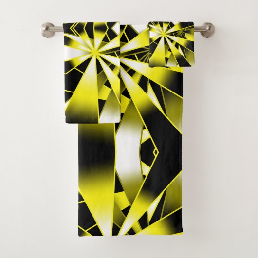 Farbspektive der Hummel Zeichnend Badhandtuch Set (Insitu)